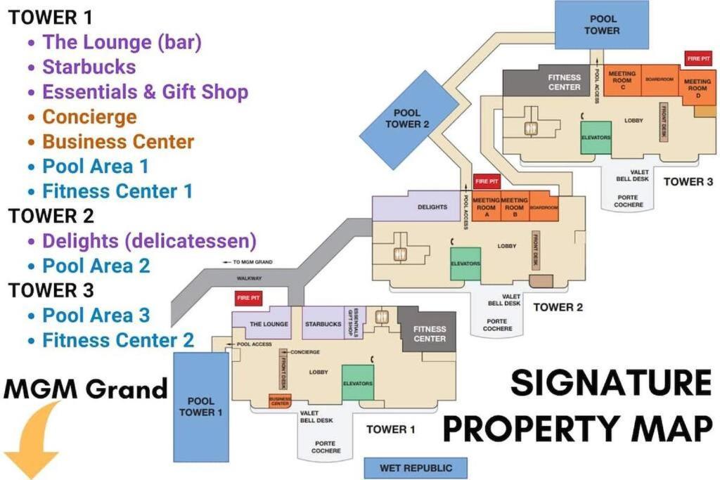 11Th Floor Mgm Signature Studio:Strip View, No Fee Las Vegas Exterior foto