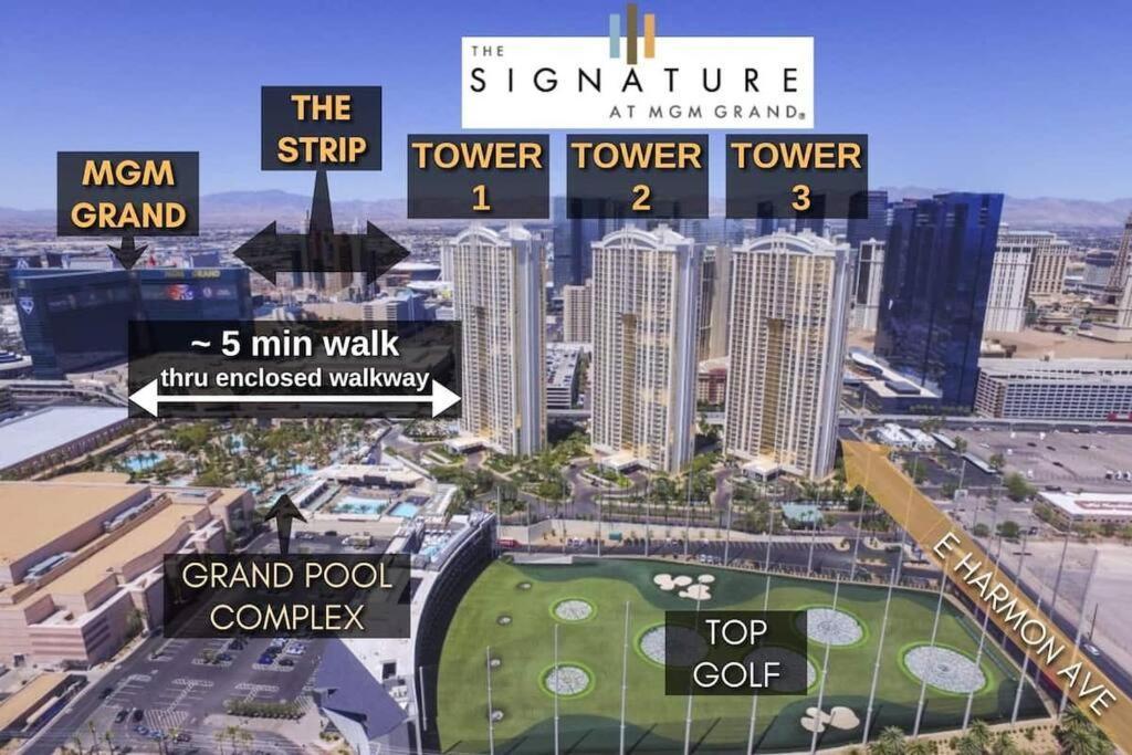 11Th Floor Mgm Signature Studio:Strip View, No Fee Las Vegas Exterior foto